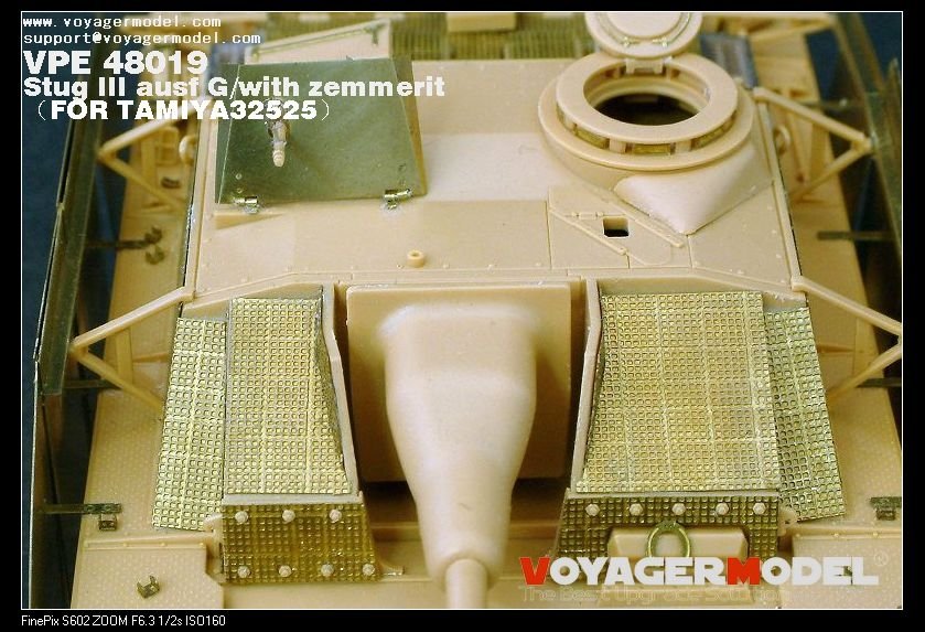 Voyager Model VPE48019 Stug III ausf G/avec zemmerit 1/48 – Bild 6