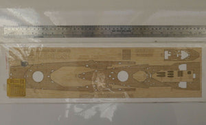 Pont en bois Wood Hunter W35028 HMS Repulse pour Trumpeter 1/350 – image 2