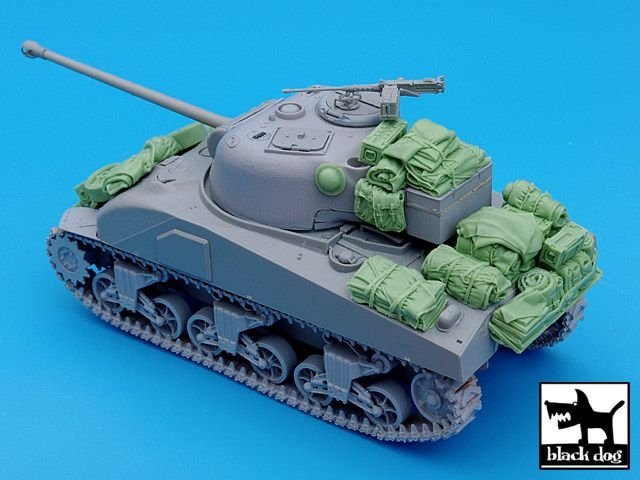 Ensemble d&amp;#39;accessoires Black Dog T35029 pour Sherman Firefly britannique au 1/35 – image 5