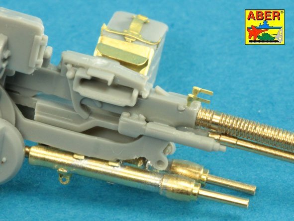 Canon Aber 35L-118 pour mitrailleuse lourde russe de 12,7 mm DShK, version après la Seconde Guerre mondiale (T-54/55 ; BTR-60APC) (1/35) – image 14