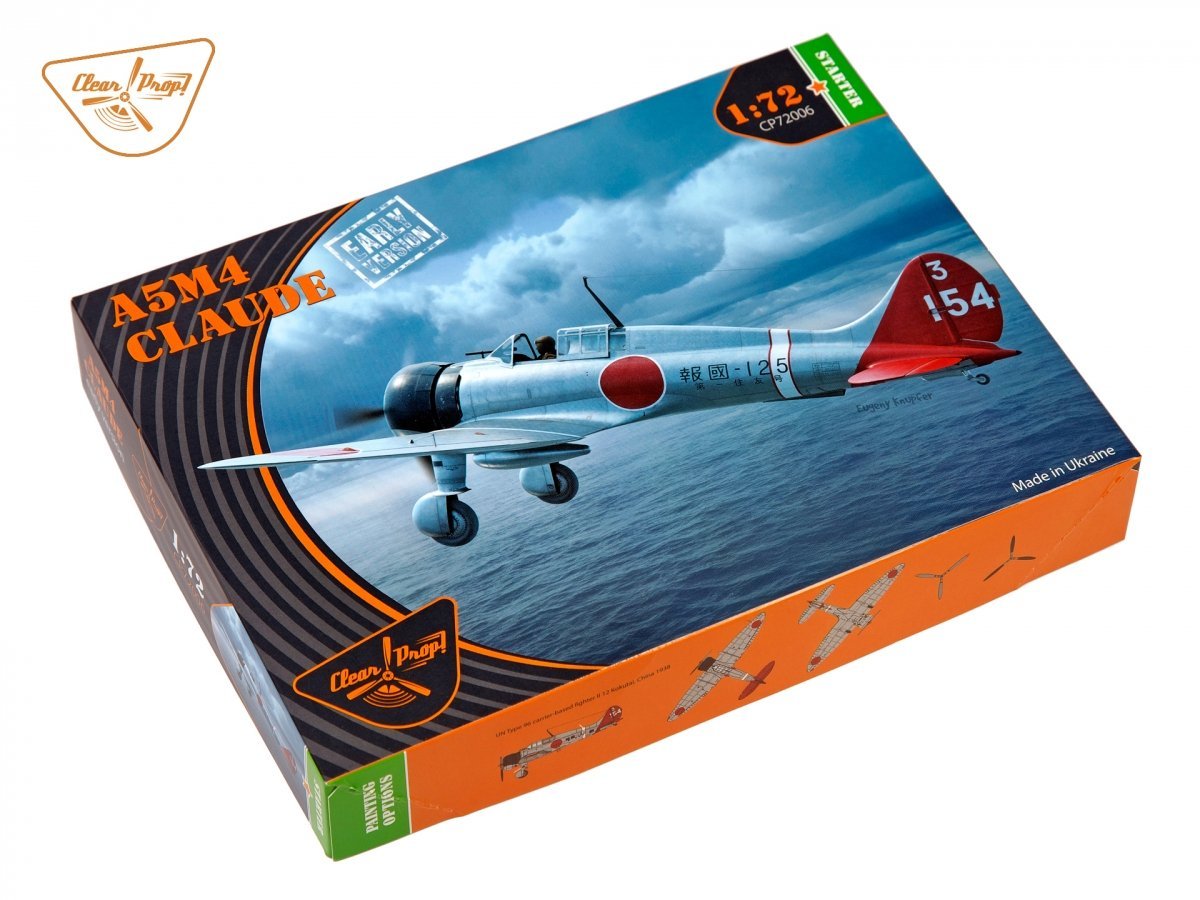 Clear Prop! CP72006 A5M2b Claude version initiale KIT DE DÉMARRAGE 1/72 – Bild 2