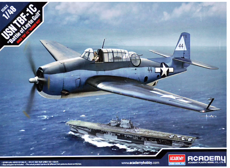 Academy 12340 TBF-1C « Bataille du golfe de Leyte » 1/48