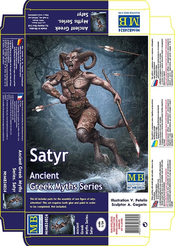 Master Box 24024 Série Mythes de la Grèce antique Centaure 1/24 – image 4