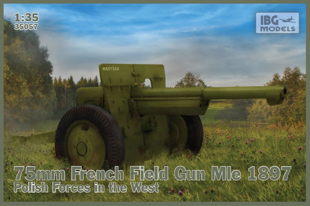 IBG 35057 Canon de campagne français de 75 mm, Forces polonaises, échelle 1/35