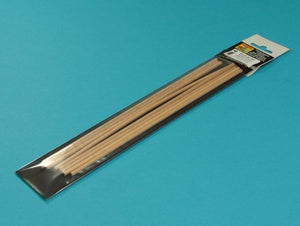Tiges en bois Aber WR4, longueur 4 mm, 250 mm x 8 pièces.