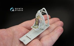 Intérieur imprimé en 3D et coloré sur papier décalcomanie pour Spitfire Mk. II (Quinta Studio QD32043) (pour maquette Revell) au 1/32 – Bild 6