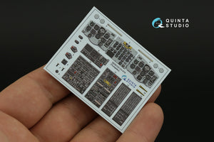 Quinta Studio QD35123 CH-47A 3D-Printed coloured Interior on decal paper (Trumpeter) 1/35 – zdjęcie 5
