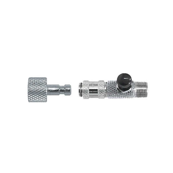 Sparmax 41200354 Quick Connect Kit (Male 1/8" QD Connector with Air Control Valve Kit, Female Socket, 1/8" Connector)