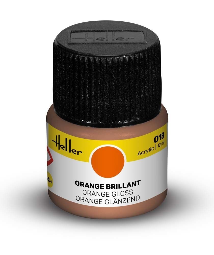 Heller 9018 018 Orange - Brillant 12 ml