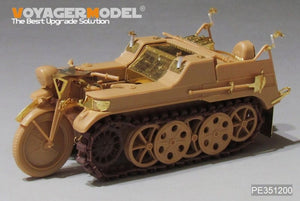 Voyager modèle PE351200 seconde guerre mondiale allemand Sd.Kfz.2 kleines Kettenkard pour TAMIYA 35377 1/35 – image 11