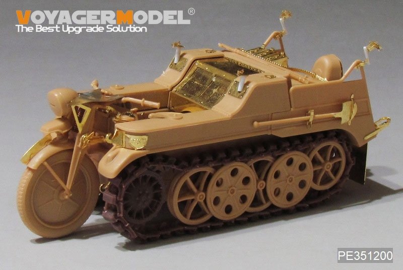 Voyager modèle PE351200 seconde guerre mondiale allemand Sd.Kfz.2 kleines Kettenkard pour TAMIYA 35377 1/35 – image 11