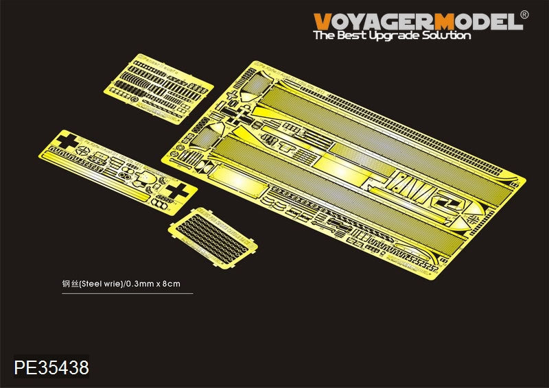 Voyager modèle PE35438 allemand de la seconde guerre mondiale Pz.Kpfw.II Ausf.D1(Sd.Kfz.121) pour Bronco 35061 1/35