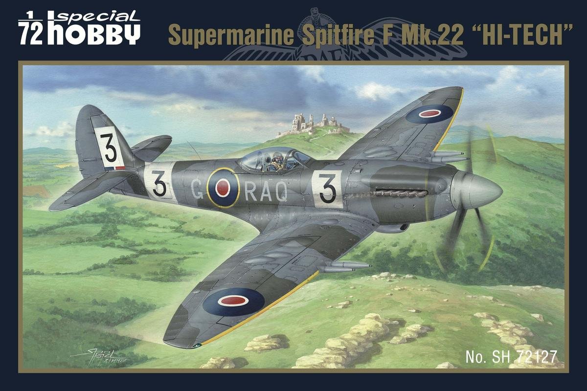 Maquette Special Hobby 72127 Spitfire Mk.22 au 1/72