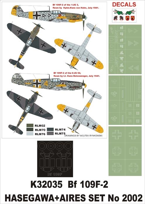 Montex K32035 Bf 109F-2 1/32