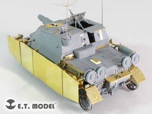 ET Model E35-233 WWII German Stu.Pz.IV &amp;quot;Brummbar&amp;quot; Schurzen (Mid Production) (Pour DRAGON Smart Kit) (1/35) – image 4
