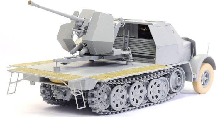 Dragon 6542 Sd.Kfz. 7/2 3.7 cm Flak 37 avec cabine blindée - Kit intelligent 2 en 1 (1/35) – image 10