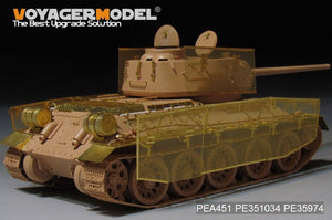 Voyager Model PEA451 WWII Russian T-34/85 &amp;quot;Thoma shields&amp;quot; wire mesh schürzen (GP) 1/35 – zdjęcie 3