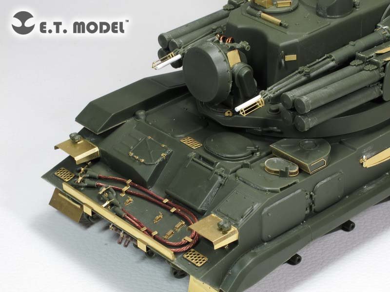 ET Modèle E35-169 Artillerie antiaérienne russe 2S6M Tunguska (Pour PANDA MODÈLE 35002) (1/35) – imagen 8