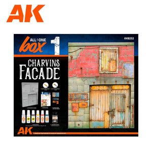 AK Interactive AK8252 ENSEMBLE TOUT-EN-UN - BOÎTE 1 – FAÇADE CHARVINS