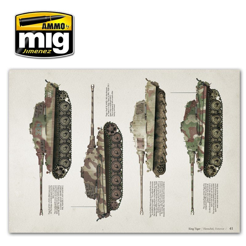 AMMO de Mig Jimenez 6022 KING TIGER - GUIDE DU MODÉLISTE VISUEL (Anglais) – Bild 9