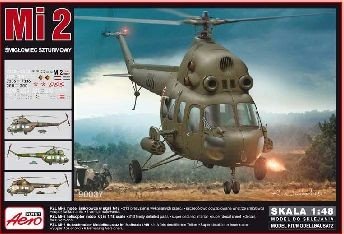 Aeroplast 90037 Hélicoptère d'attaque Mi-2 (1/48)