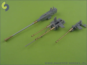 Canons d&amp;#39;armement Master SM-35-003 Schnellboot Typ S-100 - Flak M42 3.7cm (1pcs) et Flak 38 20mm (3pcs) – immagine 7