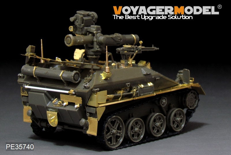 Maquette Voyager PE35740 Modern German Wiesel 1A2 TOW pour AFV CLUB AF35265 1/35 – Bild 9