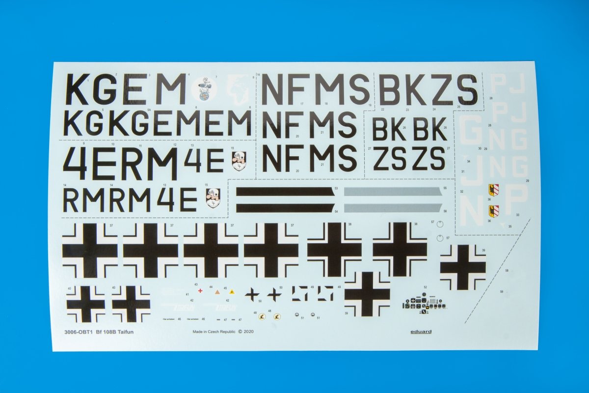 Eduard 3006 Bf 108 1/32 – Bild 12