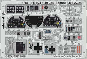 Eduard 49924 Spitfire F. Mk.22/24 AIRFIX 1/48