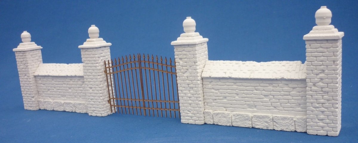 RT-Diorama 35243 Mur de parc avec clôture 1/35 – image 2