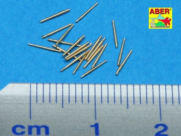 Aber 1/700L-13 Ensemble de 20 canons universels de 127 mm pour navires de l&amp;#39;US Navy 1/700  – imagen 2
