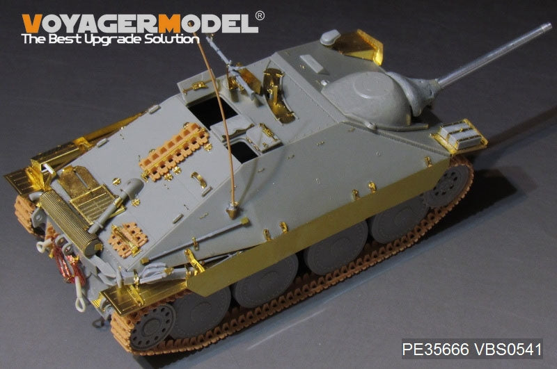Voyager Model PE35666B WWII German Hetzer Tank Destroyer (includes a metal barrel) For DRAGON 6030 1/35 – zdjęcie 4