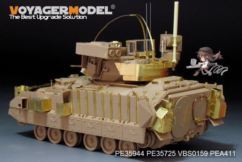 Maquette Voyager PE35944 M3A3 BRADLEY CFV de l&amp;#39;armée américaine moderne (modèle de base pour KINETIC K61014/ OROCHI IM001 IM002) à l&amp;#39;échelle 1/35  – image 8