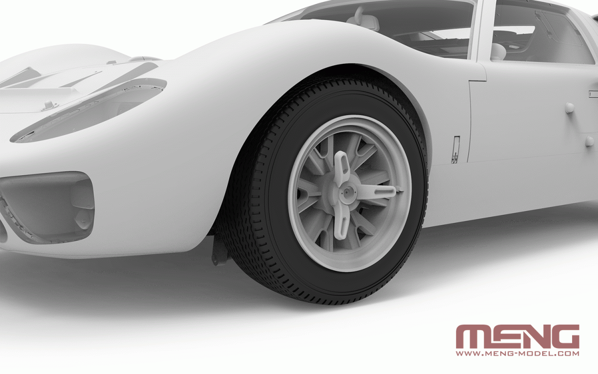 Meng Model CS-004 Ford GT40 Mk.II 1/24 – zdjęcie 2