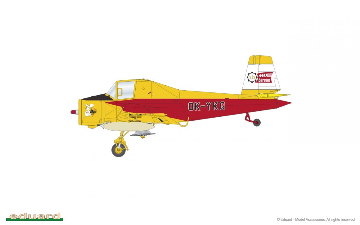 Eduard D72031 Z-37A Cemelák pour EDUARD 1/72 – immagine 3