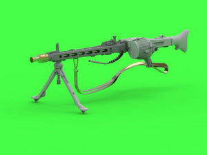 Master GM-35-024 MG-42 - Mitrailleuse allemande (7,92 mm) - Fusil complet - Comprend des pièces tournées, en résine et photogravées (1 pc.) 1/35