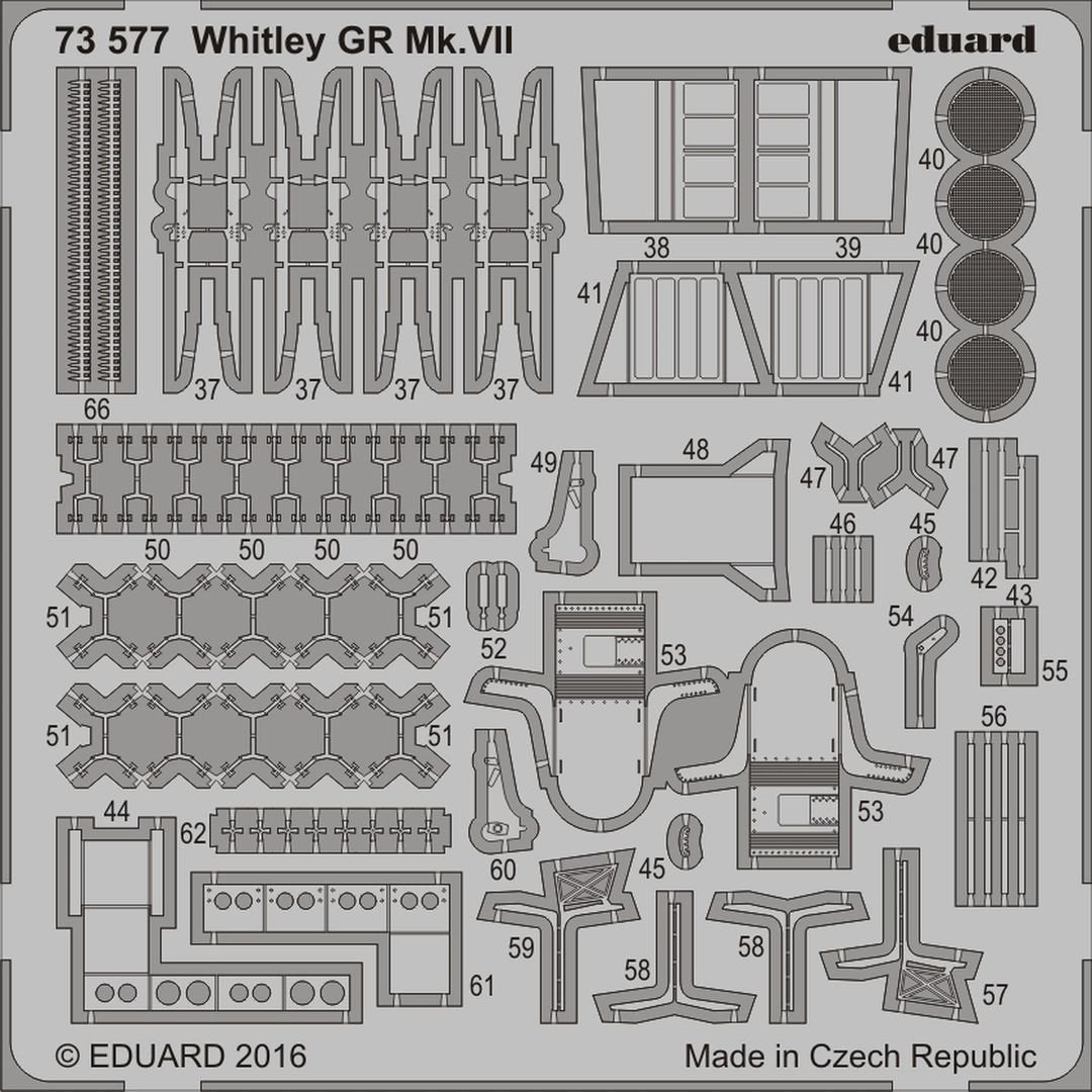 Eduard 73577 Whitley GR Mk. VII AIRFIX 1/72 – immagine 2