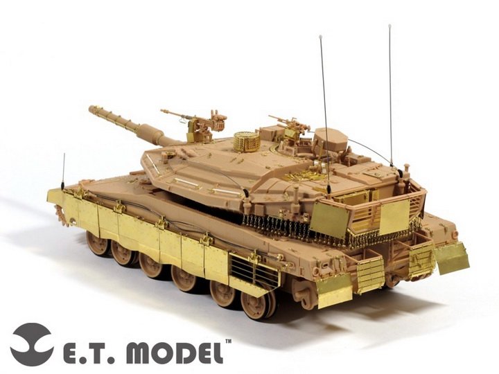 ET modèle E35-101 Israël Merkava Mk.IV Tank Basic (pour HOBBY BOSS 82429) (1/35) – image 3