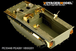 Maquette Voyager PE35448 WWII US LVT-4 Water Buffalo Landing Vehicle Chenillé de base pour AFV CLUB 35205 1/35  – immagine 5