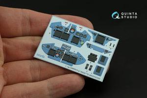 Intérieur imprimé en 3D et coloré sur papier décalcomanie Quinta Studio QDS-32095 Su-30SM (conversion pour Trumpeter Su-30MKK) (Petite version) 1/32 – image 11