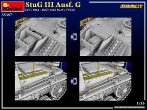 MiniArt 35357 StuG III Ausf. G DÉC. 1944 – MARS 1945 MIAG PROD. KIT D&amp;#39;INTÉRIEUR 1/35 – image 11
