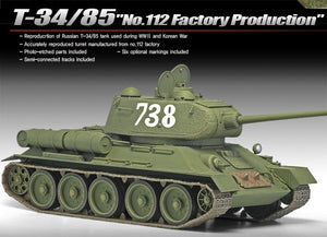 Academy 13290 T-34/85 n° 112 Production d&amp;#39;usine (1/35) – Bild 5