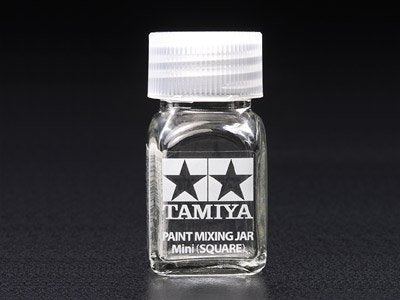 Tamiya 81043 Pot de mélange de peinture Tamiya Mini 10 ml (carré)