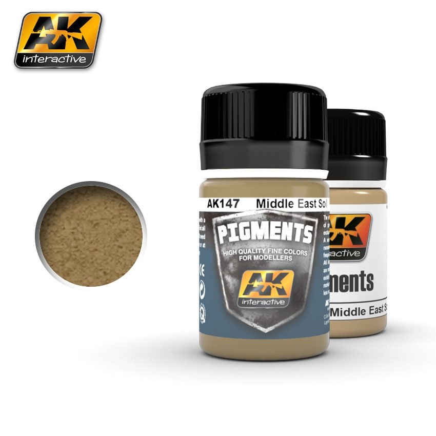 Pigment pour sols du Moyen-Orient AK147 d'AK Interactive, 35 ml