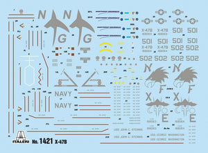 Italeri 1421 X-47B 1/72 – image 3