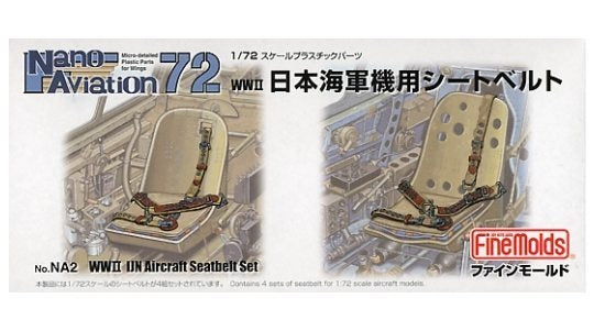 Fine Molds NA02 IJN Ensemble de ceintures de sécurité pour avion 1/72