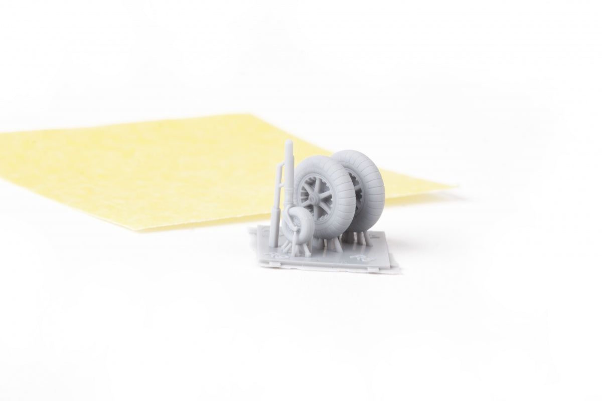 Roues Eduard 672340 pour ailes simples - Impression Eduard 1/72