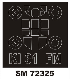Montex SM72325 Ki-61-I HEI Hien FINE MOLDS 1/72