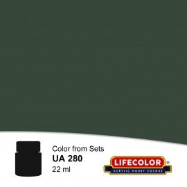 Lifecolor UA280 Vert olive délavé FS14084 22 ml
