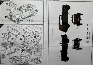 Airfix 05360 Voiture d&amp;#39;état-major Humber Snipe de Monty au 1/32 – Bild 8